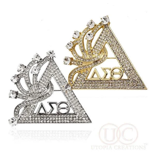 DST "Soaring Seven" ΔΣΘ Pyramid Brooch