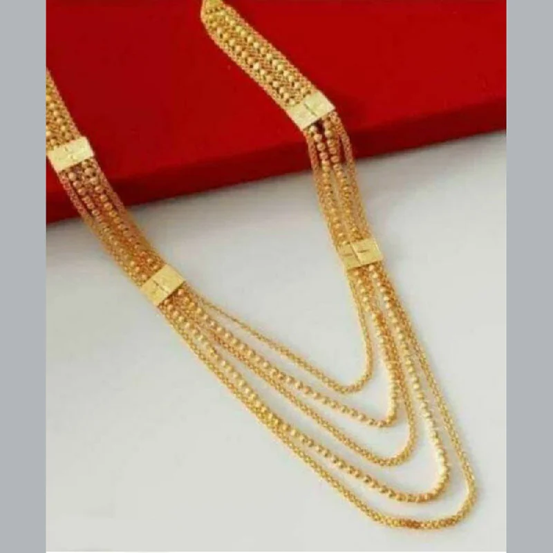 Manisha Jewellery Gold Plated Long Necklace Set