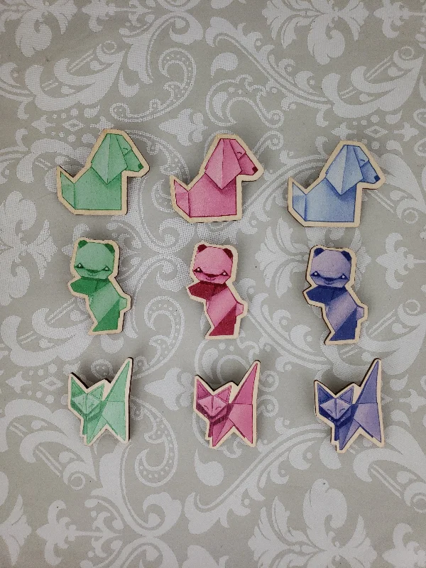 Instant Shipping! Paper Menagerie Pin (9 Kinds)