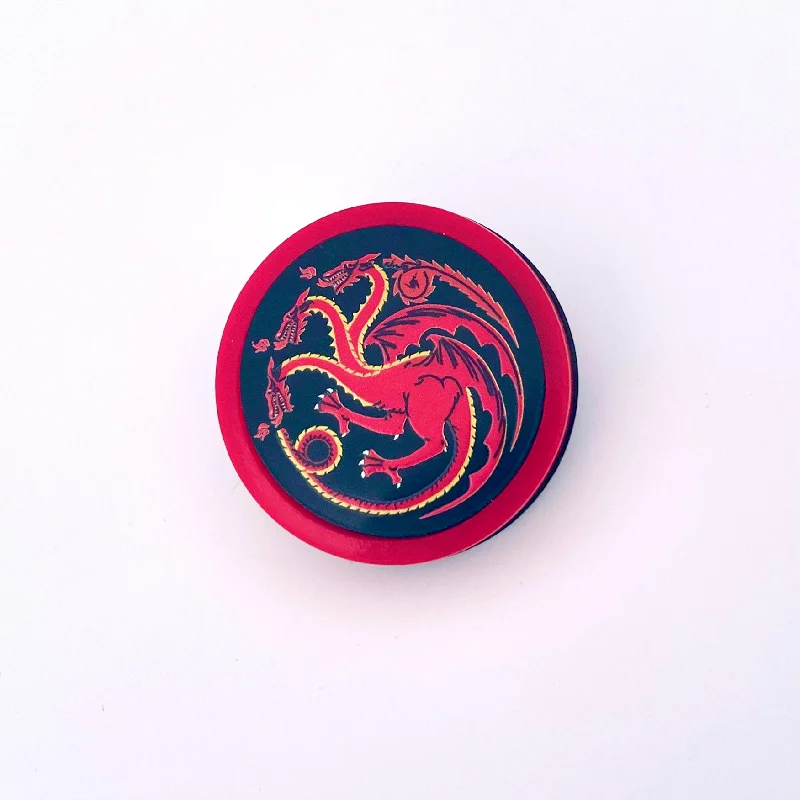 3 headed Dragon - Mini Brooch