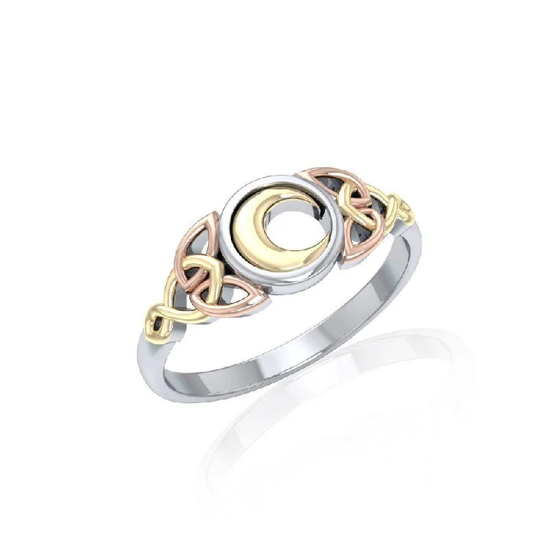 Magick Moon Three Tone Ring OTR1746