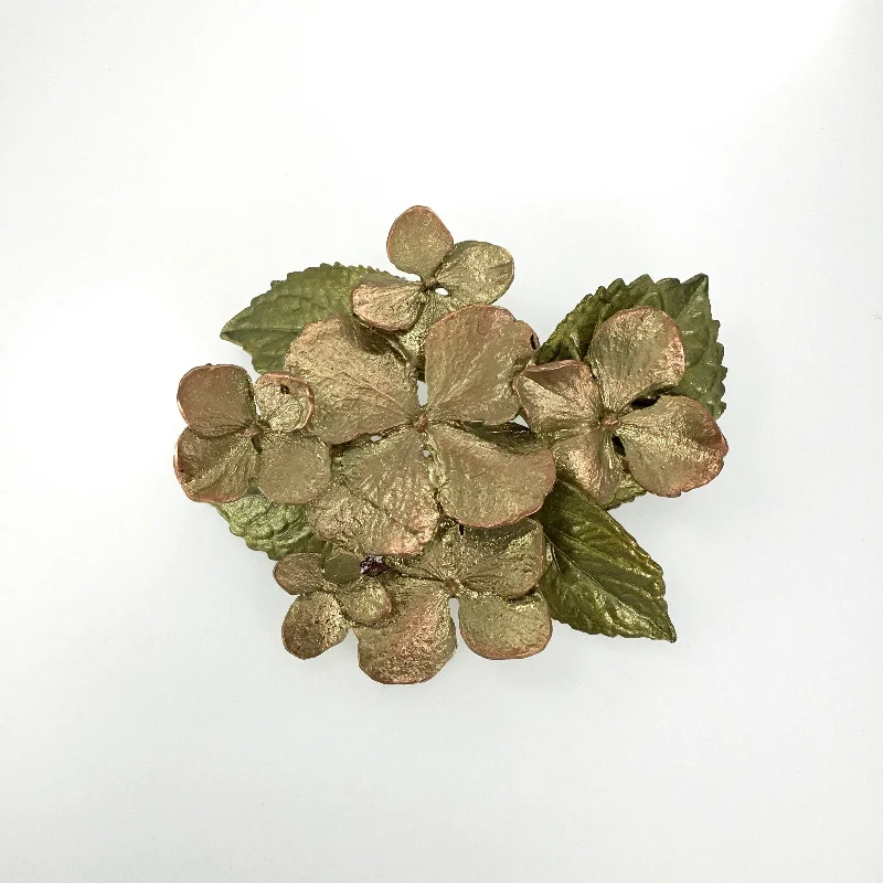 Hydrangea Brooch