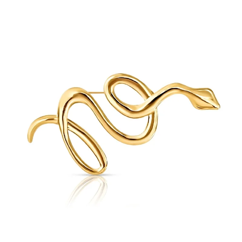 Zola Serpent Brooch